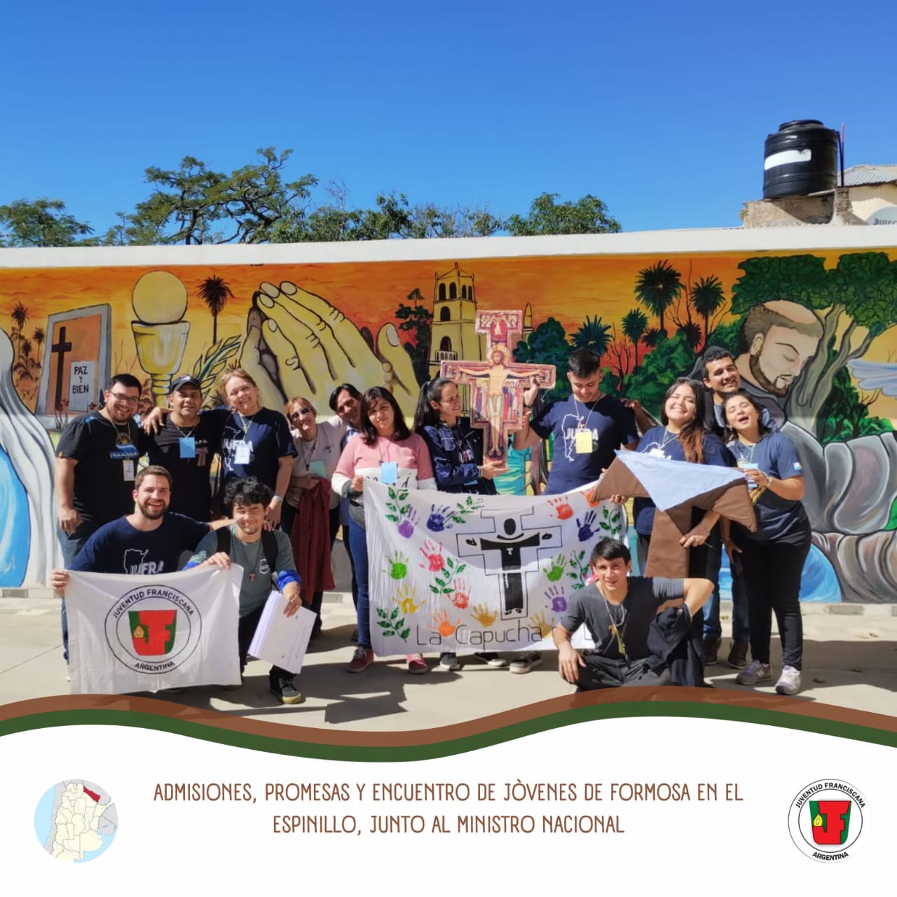 La Juventud Local y Nacional, con la OFS de Formosa y Clorinda.